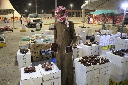 Dadelmarkt Buraidah Al Qassim Saoedi Arabië