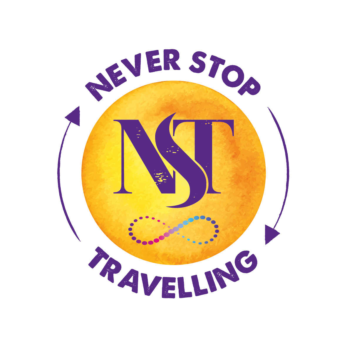 Never Stop Travelling logo