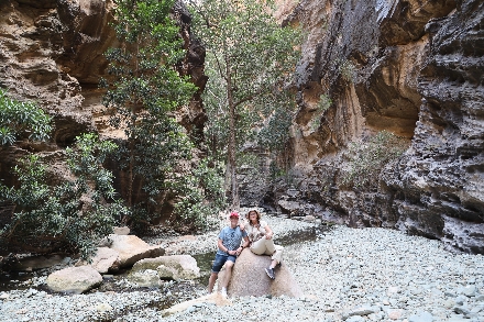 Wadi Lajab Saoedi Arabië avontuur wandelen